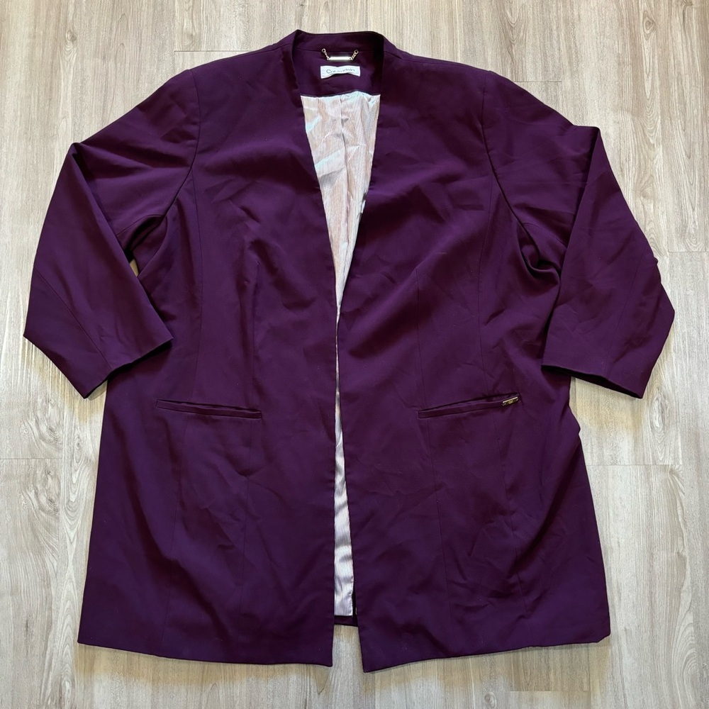 Calvin Klein Purple Blazer